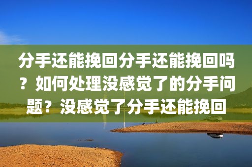 分手还能挽回分手还能挽回吗？如何处理没感觉了的分手问题？没感觉了分手还能挽回