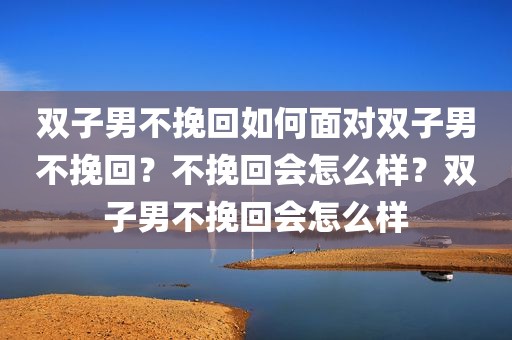 双子男不挽回如何面对双子男不挽回？不挽回会怎么样？双子男不挽回会怎么样