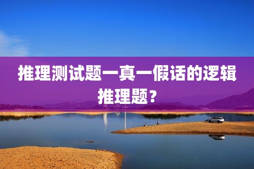 推理测试题一真一假话的逻辑推理题？