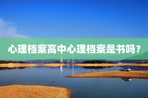 心理档案高中心理档案是书吗？
