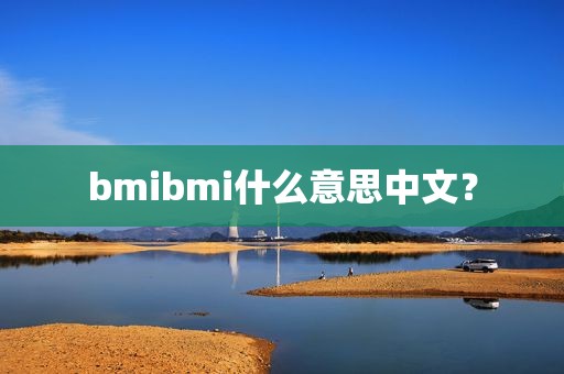 bmibmi什么意思中文？