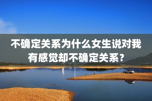不确定关系为什么女生说对我有感觉却不确定关系？