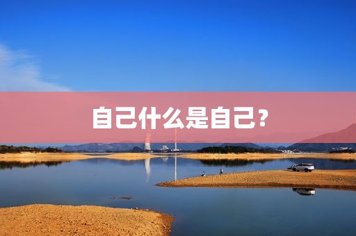 自己什么是自己？