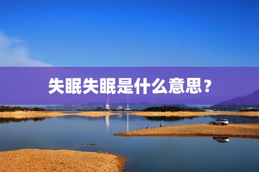 失眠失眠是什么意思？