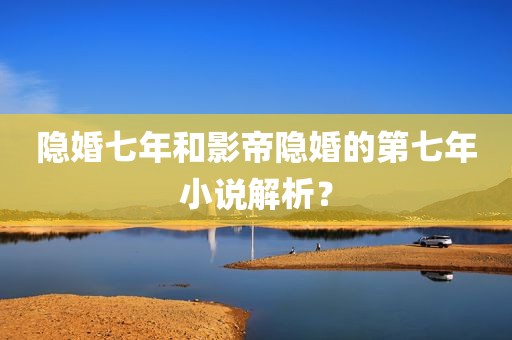 隐婚七年和影帝隐婚的第七年小说解析？