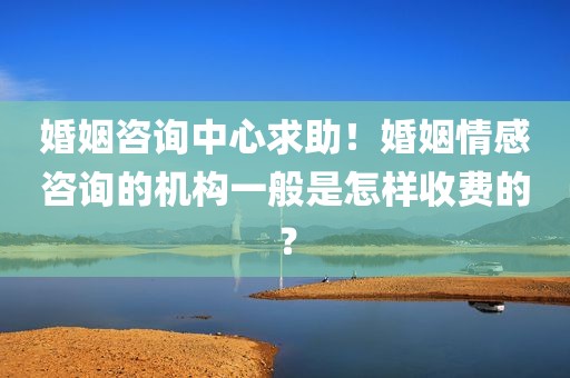 婚姻咨询中心求助！婚姻情感咨询的机构一般是怎样收费的？