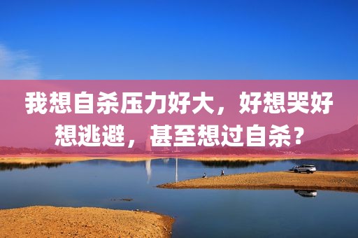 我想自杀压力好大，好想哭好想逃避，甚至想过自杀？