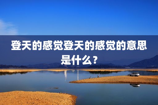 登天的感觉登天的感觉的意思是什么？