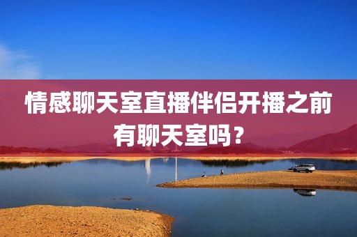 情感聊天室直播伴侣开播之前有聊天室吗？