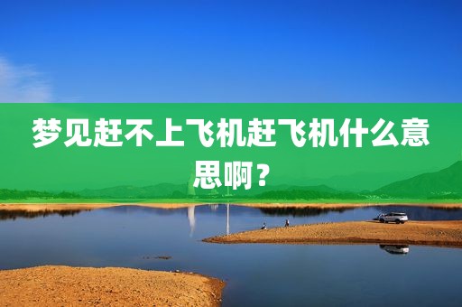 梦见赶不上飞机赶飞机什么意思啊？