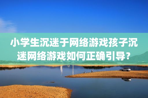 小学生沉迷于网络游戏孩子沉迷网络游戏如何正确引导？