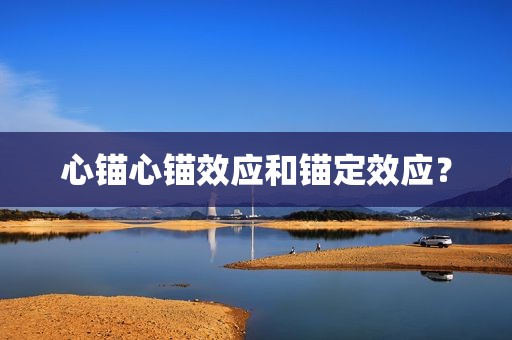 心锚心锚效应和锚定效应？