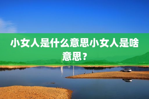 小女人是什么意思小女人是啥意思？