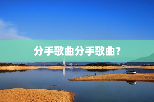 分手歌曲分手歌曲？