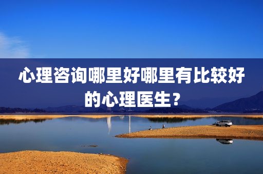心理咨询哪里好哪里有比较好的心理医生？