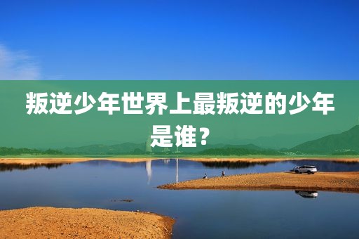 叛逆少年世界上最叛逆的少年是谁？
