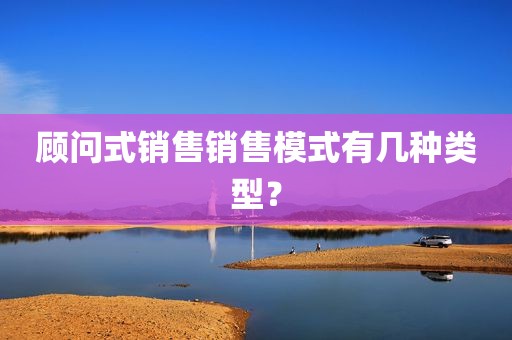 顾问式销售销售模式有几种类型？