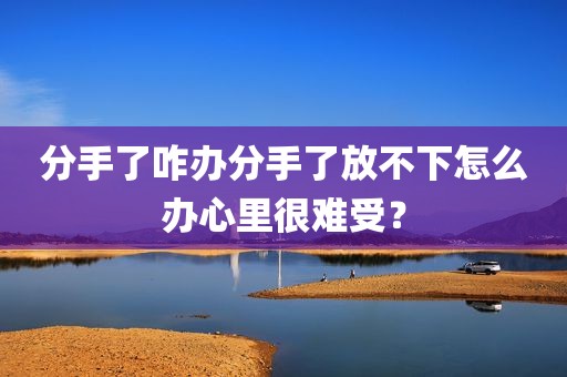 分手了咋办分手了放不下怎么办心里很难受？