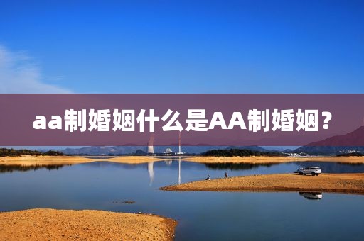 aa制婚姻什么是AA制婚姻？