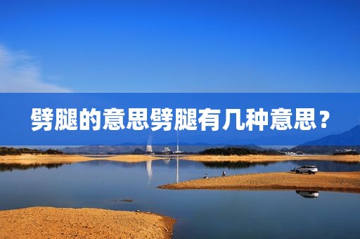 劈腿的意思劈腿有几种意思？