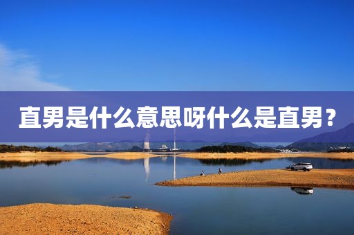 直男是什么意思呀什么是直男？