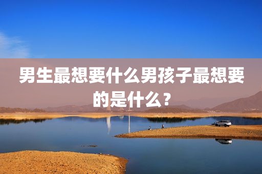 男生最想要什么男孩子最想要的是什么？