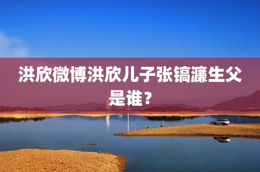 洪欣微博洪欣儿子张镐濂生父是谁？