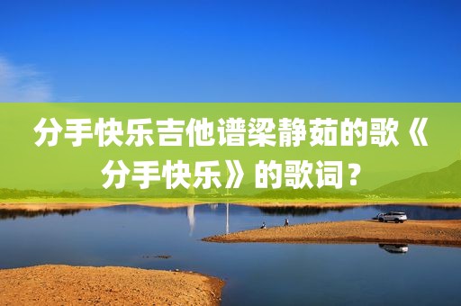 分手快乐吉他谱梁静茹的歌《分手快乐》的歌词？