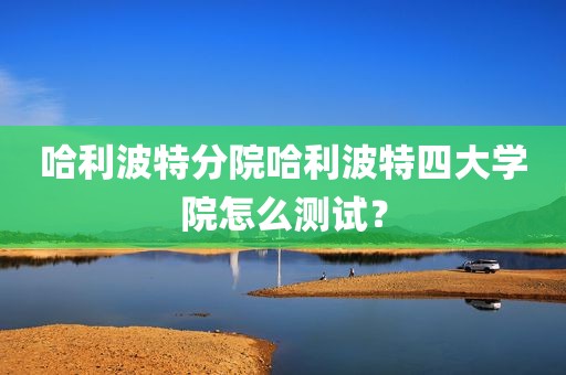 哈利波特分院哈利波特四大学院怎么测试？