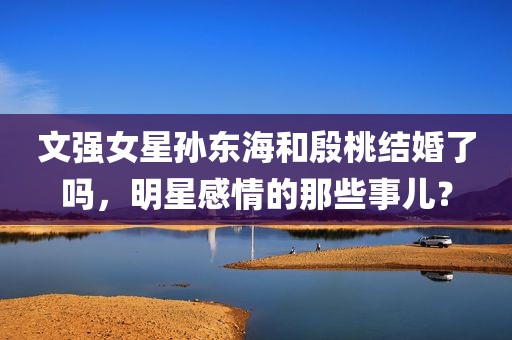 文强女星孙东海和殷桃结婚了吗，明星感情的那些事儿？