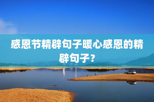感恩节精辟句子暖心感恩的精辟句子？