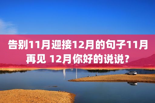 告别11月迎接12月的句子11月再见 12月你好的说说？