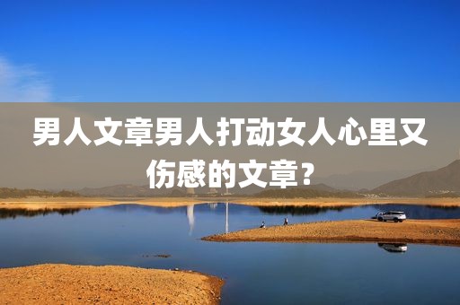 男人文章男人打动女人心里又伤感的文章？