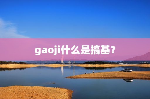 gaoji什么是搞基？