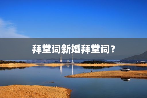 拜堂词新婚拜堂词？