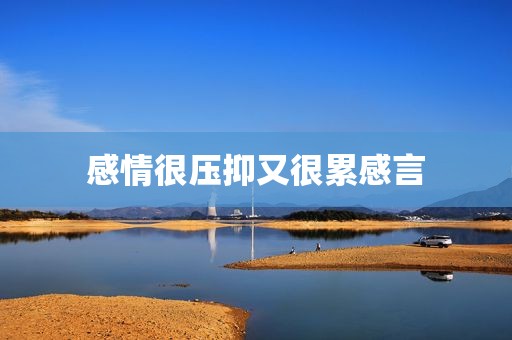 感情很压抑又很累感言