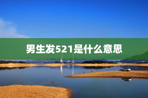 男生发521是什么意思
