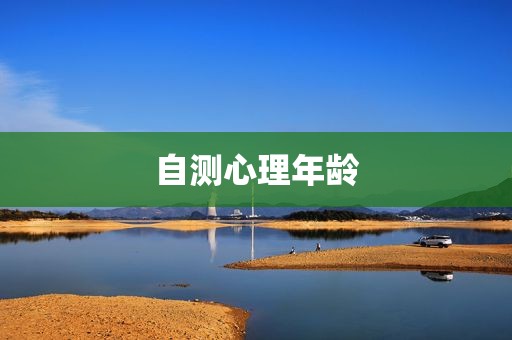 自测心理年龄