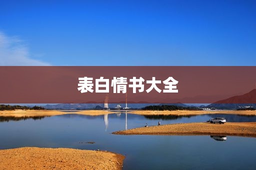 表白情书大全