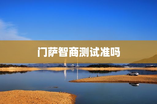 门萨智商测试准吗