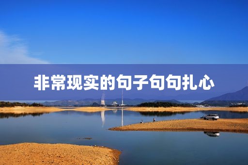 非常现实的句子句句扎心