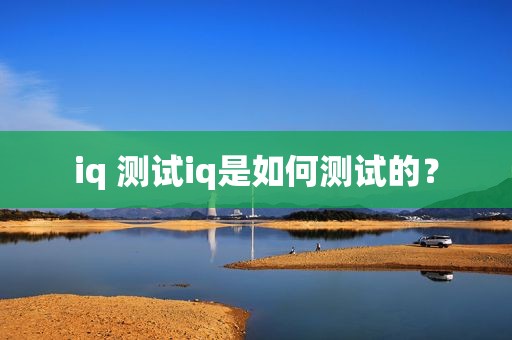 iq 测试iq是如何测试的？