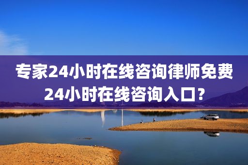 专家24小时在线咨询律师免费24小时在线咨询入口？