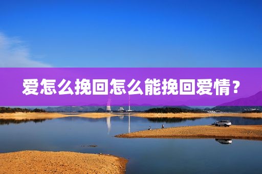 爱怎么挽回怎么能挽回爱情？