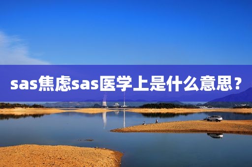 sas焦虑sas医学上是什么意思？