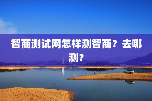 智商测试网怎样测智商？去哪测？
