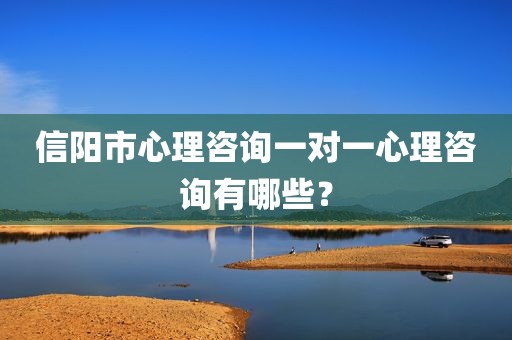 信阳市心理咨询一对一心理咨询有哪些？