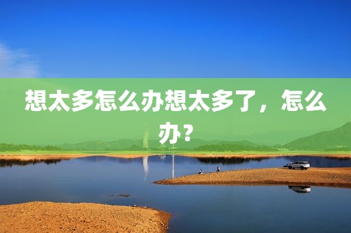 想太多怎么办想太多了，怎么办？
