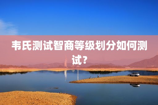 韦氏测试智商等级划分如何测试？