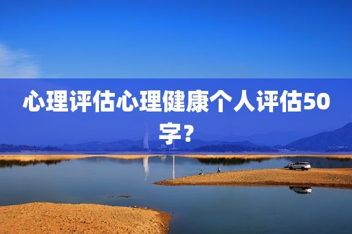 心理评估心理健康个人评估50字？